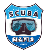 Логотип компании Scuba Mafia